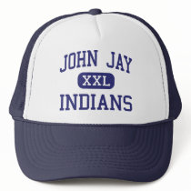 John Jay - Indians - High - Brooklyn New York Trucker Hat