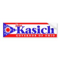 John Kasich Bumper Sticker bumper stickers