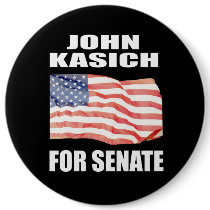 JOHN KASICH FOR GOVERNOR buttons
