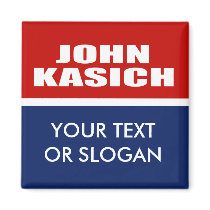 JOHN KASICH FOR GOVERNOR REFRIGERATOR MAGNETS