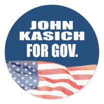 JOHN KASICH FOR GOVERNOR STICKERS