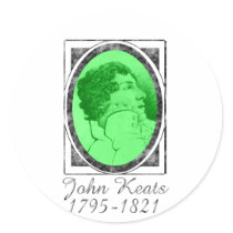 John Keats Sticker