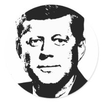 John Kennedy Gear stickers by ElectionGear John Kennedy Gear stickers