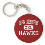 John Kennedy - Hawks - Middle - Hudson Key Chain