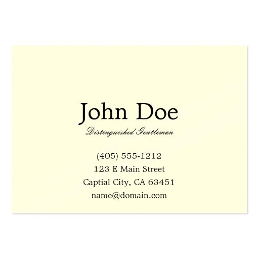 call cards template