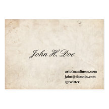John L. Sullivan Calling Card Business Card Templates