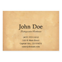 John L. Sullivan Calling Card Business Cards