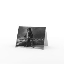 John Lone Bull Greeting Cards