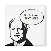 John McCain 2 magnets