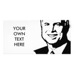 John McCain 2 Photo Greeting Card