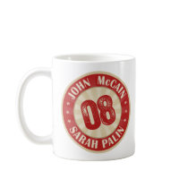 John McCain and Sarah Palin 2008 mugs
