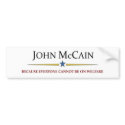John McCain bumper stickers
