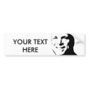John McCain Bumper Sticker / Custom Text bumper stickers
