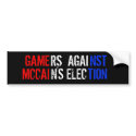 John McCain bumper stickers