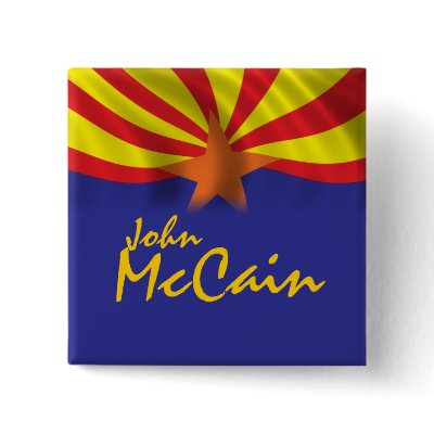John McCain Buttons by PraiseProducts