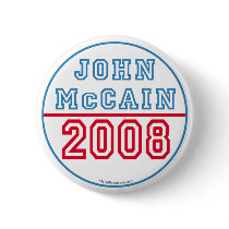 John Mccain Button buttons