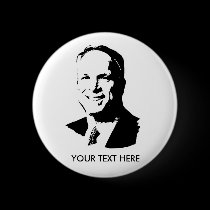 John McCain Button / Customized buttons