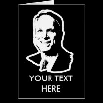 John McCain Card / Customized cards