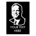 John McCain Card / Customized