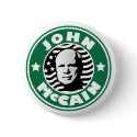 John Mccain Coffee buttons by spacedust John Mccain Coffee buttons