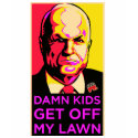 John McCain | Damn Kids! Get off my lawn! t-shirts