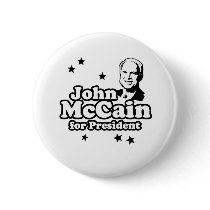JOHN MCCAIN FOR PRESIDENT buttons
