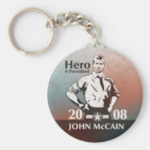 John McCain, Hero 4 President Key Chain