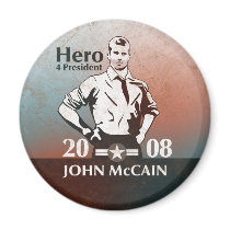 John McCain, Hero 4 President magnets