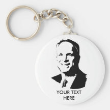 John McCain keychain / Custom text