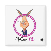 JOHN-McCAIN Magnet by ScottNychay JOHN-McCAIN Magnet
