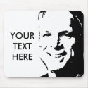 John McCain Mouse pad / Custom Text mousepads