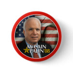 John McCain Photo Button