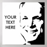 John McCain Poster / Custom Text