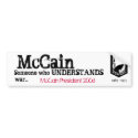 John McCain POW President bumper stickers by docjudd John McCain POW President bumper stickers