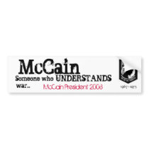 John McCain POW President bumper stickers