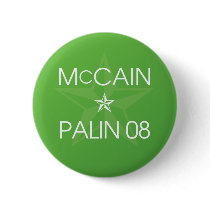 John McCain * Sarah Palin 2008 buttons