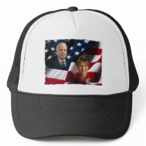John McCain & Sarah Palin, 2008 Elections hats