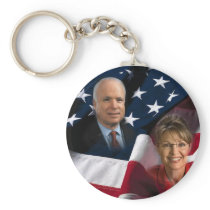 John McCain & Sarah Palin, 2008 Elections Key Chains