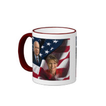 John McCain & Sarah Palin, 2008 Elections Coffee Mugs