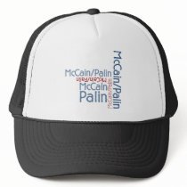 John McCain Sarah Palin 2008 hats