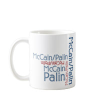 John McCain Sarah Palin 2008 mugs