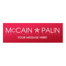 John McCain * Sarah Palin profile cards