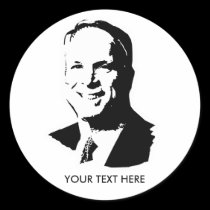 John McCain Sticker / Customized stickers