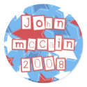 John Mccain Stickers