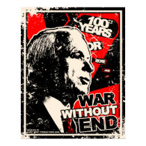 John McCain: War Without End Distressed posters