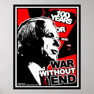 John McCain: War Without End print