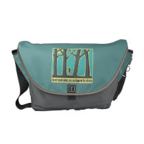 John Muir Quote Courier Bag