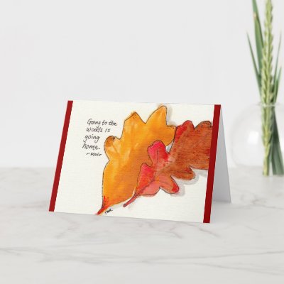 Leaves Card