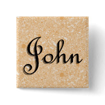 John Name Tag buttons by JustParties John Name Tag buttons