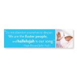 John Paul II Hallelujah Bumper Sticker